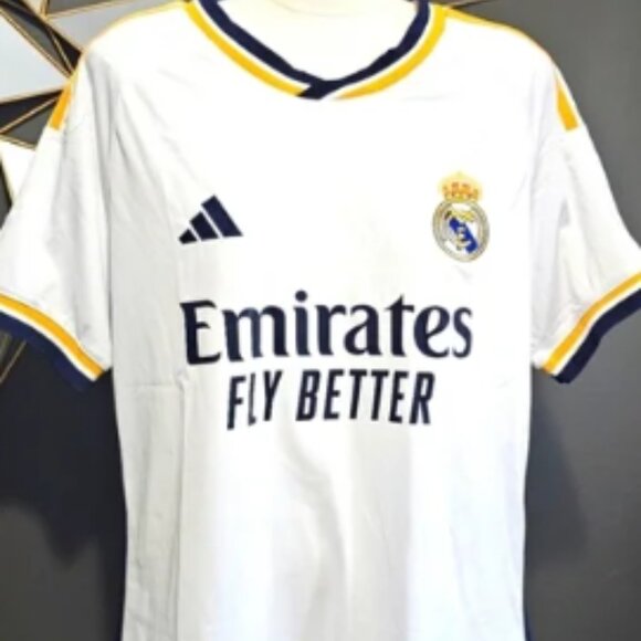 NWT Official Adidas Real Madrid Bellingham Soccer Jersey - Picture 1 of 4